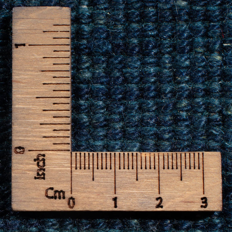 Tapis Gabbeh - Persan - 193 x 119 cm - bleu foncé