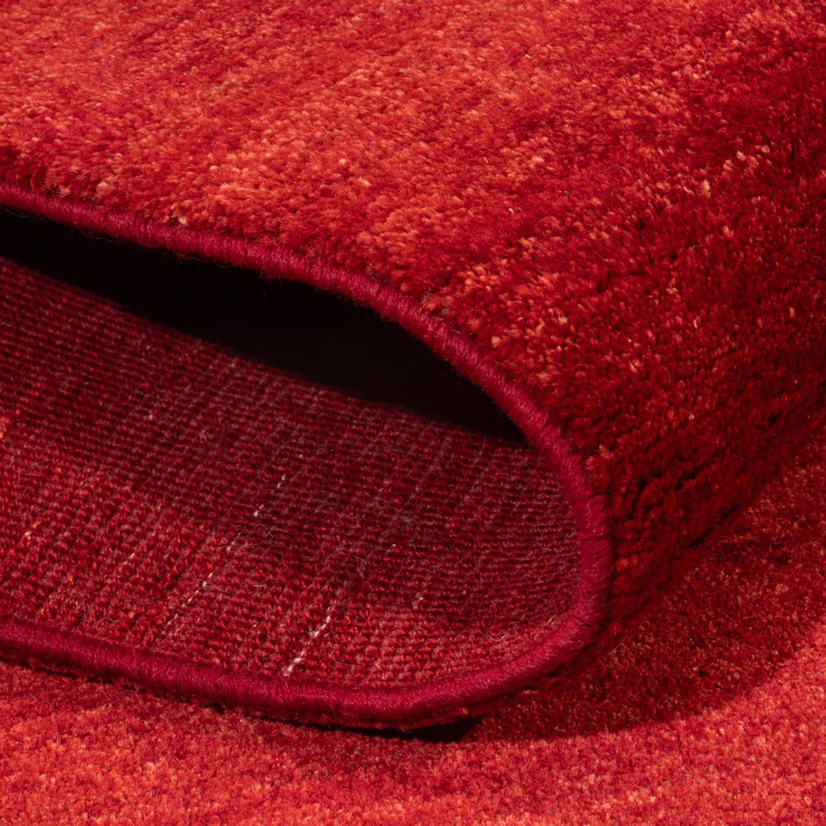 Tapis Gabbeh - Persan - 177 x 118 cm - rouge