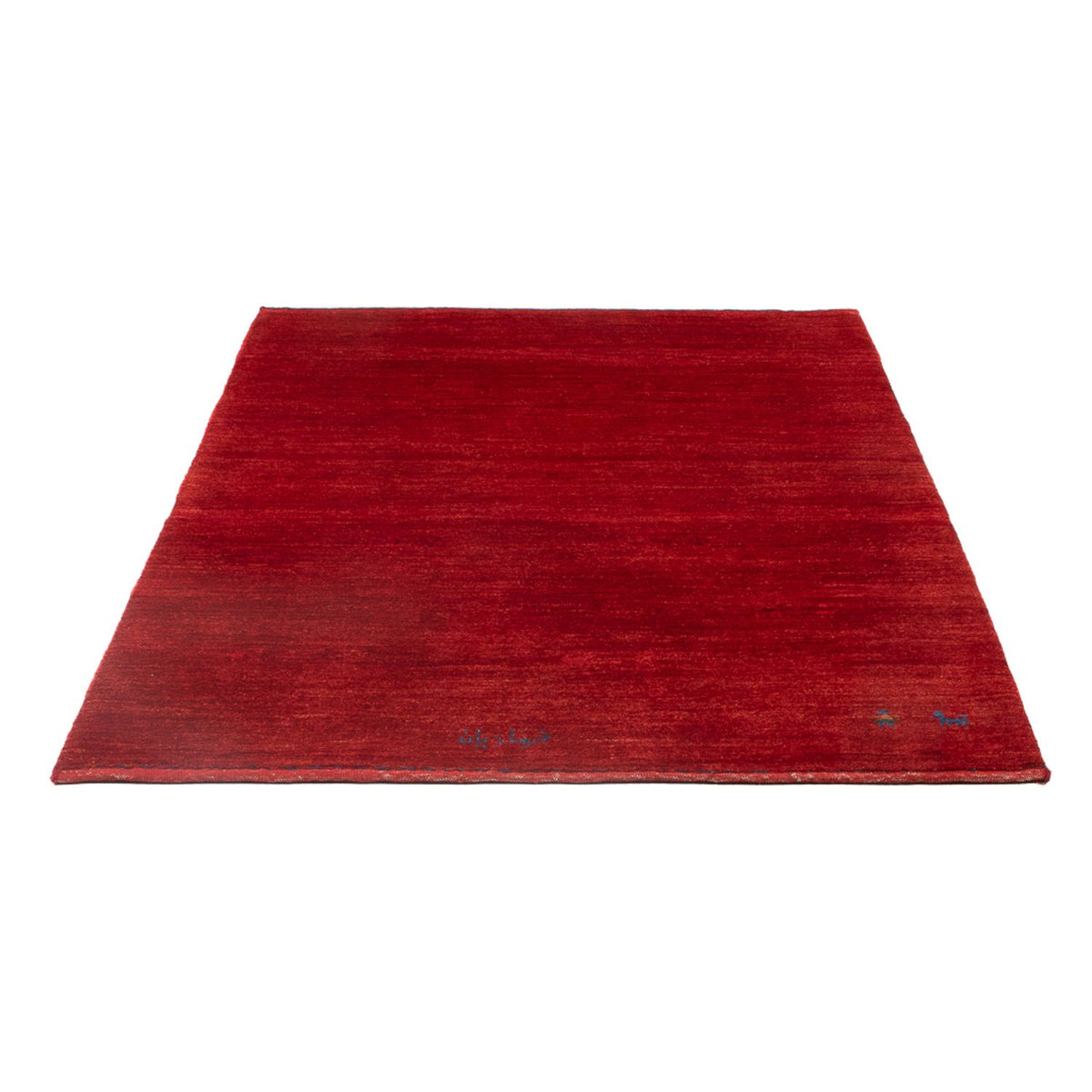 Tapis Gabbeh - Persan - 177 x 118 cm - rouge
