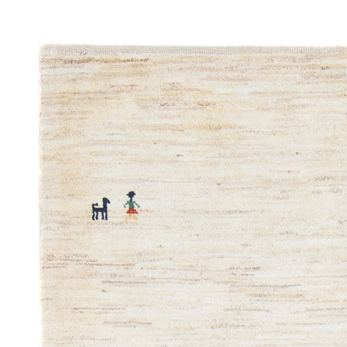 Tapis Gabbeh - Persan - 177 x 121 cm - beige