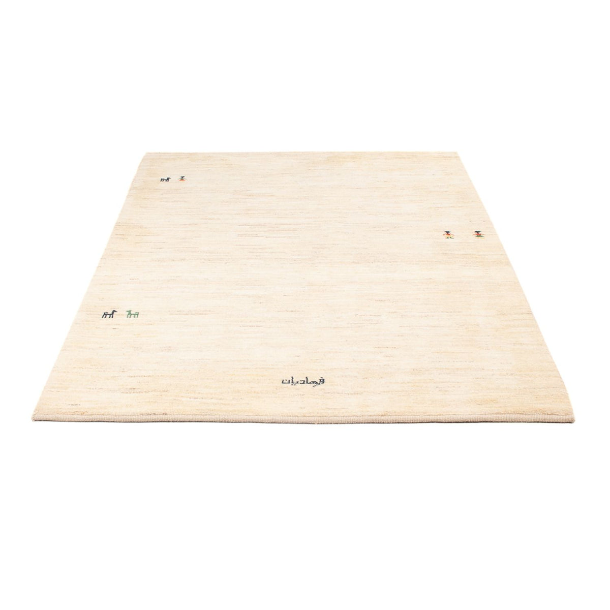 Tapis Gabbeh - Persan - 177 x 121 cm - beige