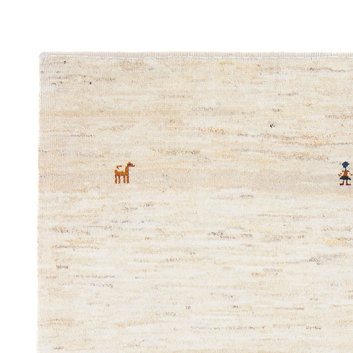 Tapis Gabbeh - Persan - 176 x 120 cm - beige