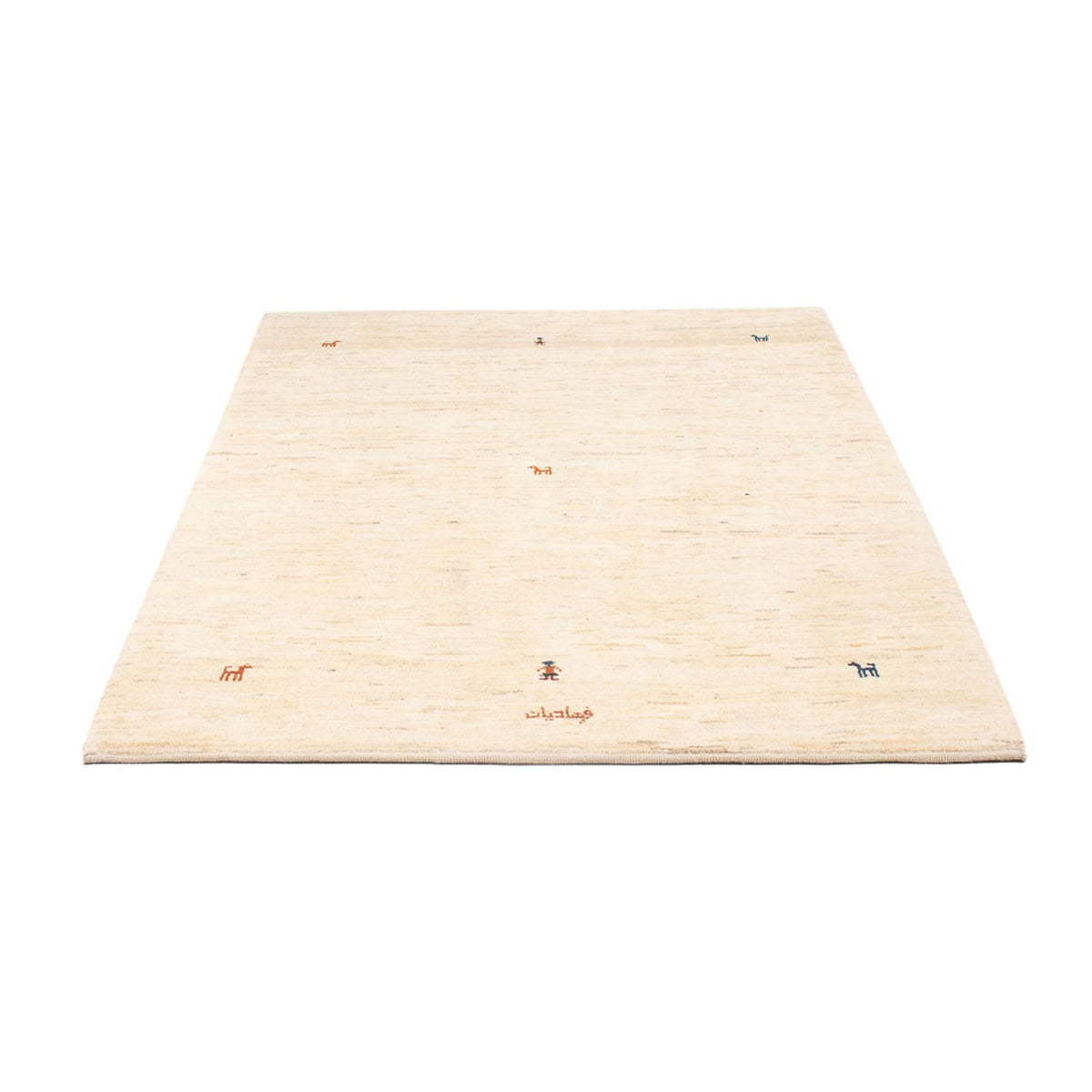 Tapis Gabbeh - Persan - 176 x 120 cm - beige