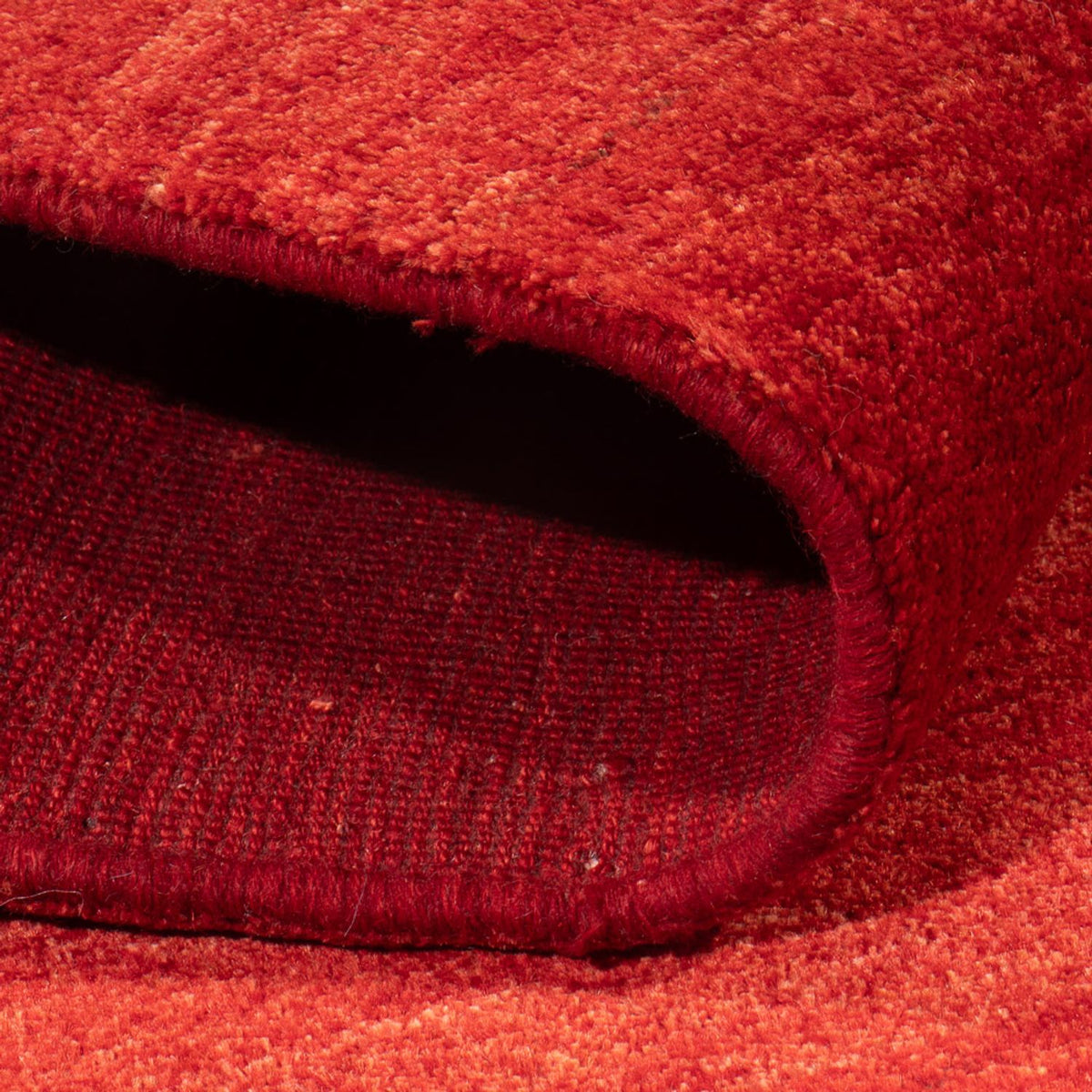 Tapis Gabbeh - Persan - 169 x 115 cm - rouge