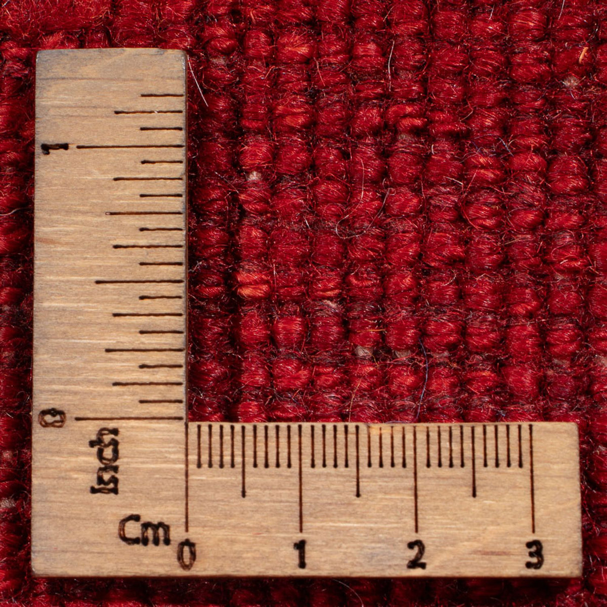 Tapis Gabbeh - Persan - 169 x 115 cm - rouge