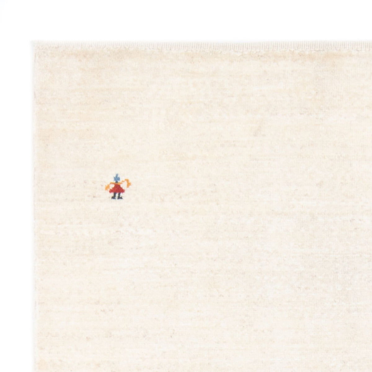 Tapis Gabbeh - Persan - 173 x 110 cm - blanc