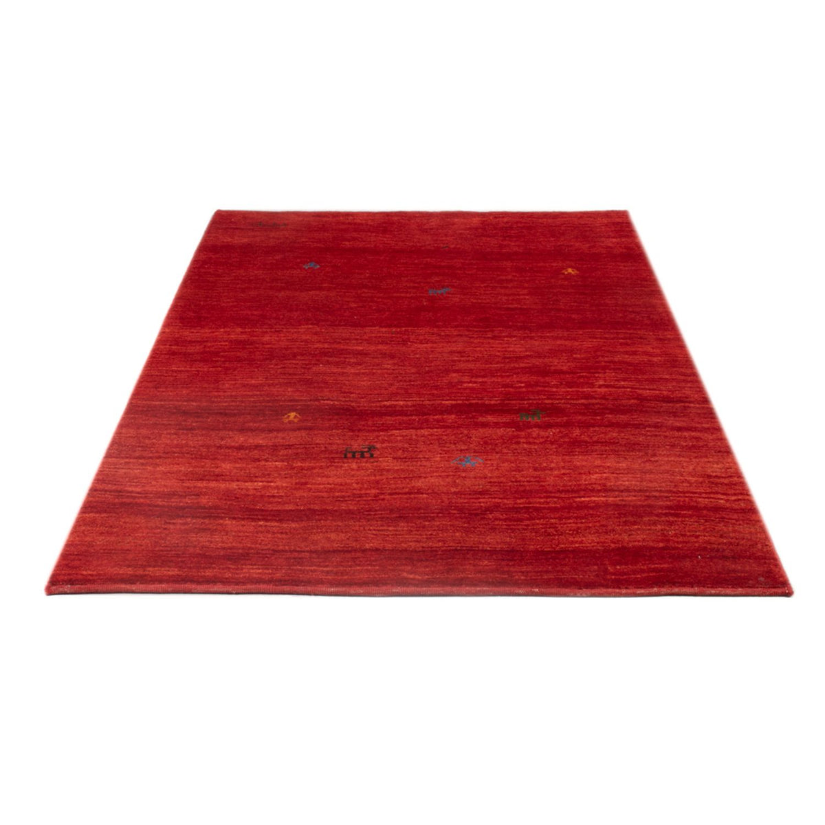 Tapis Gabbeh - Persan - 185 x 114 cm - rouge