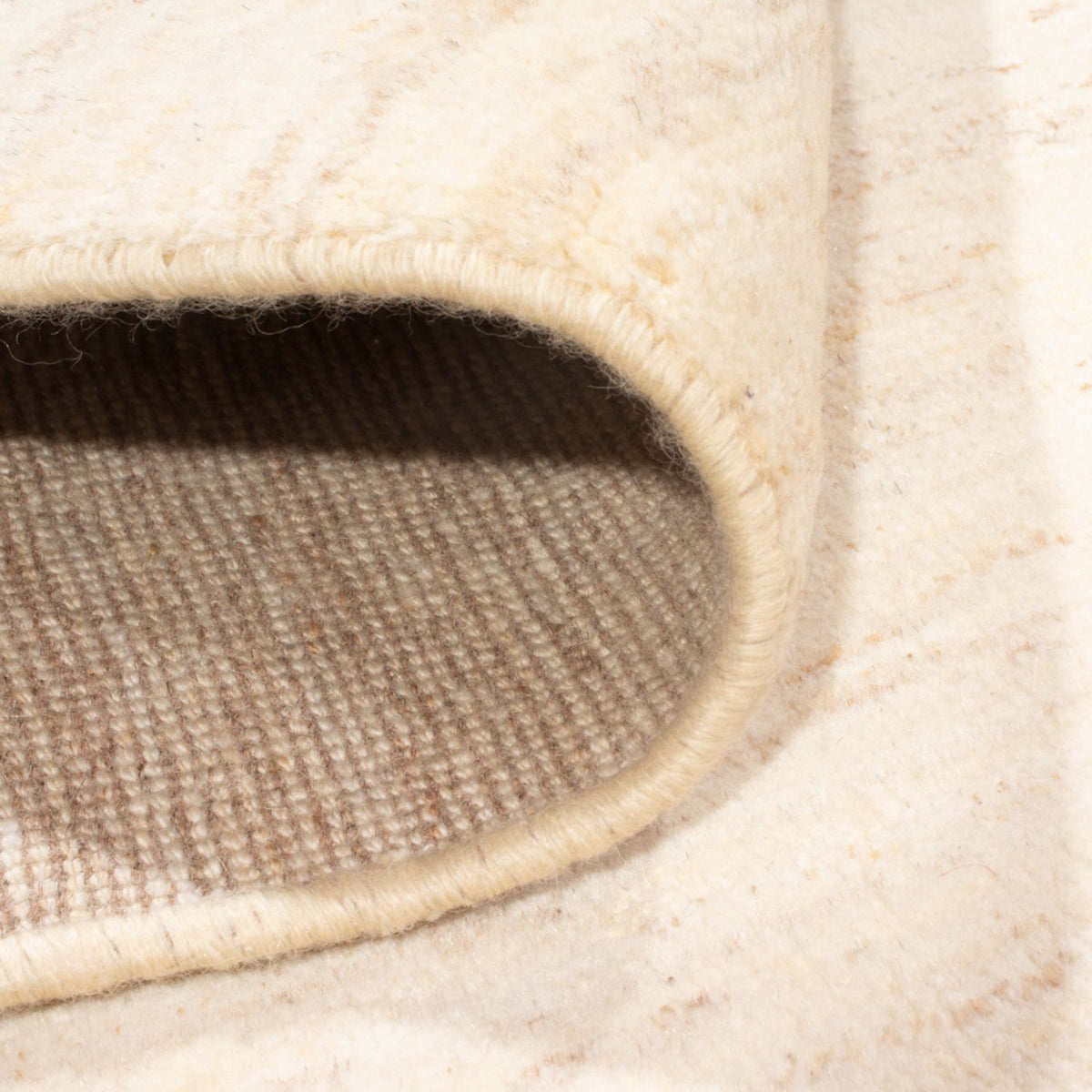 Tapis Gabbeh - Persan - 160 x 110 cm - crème