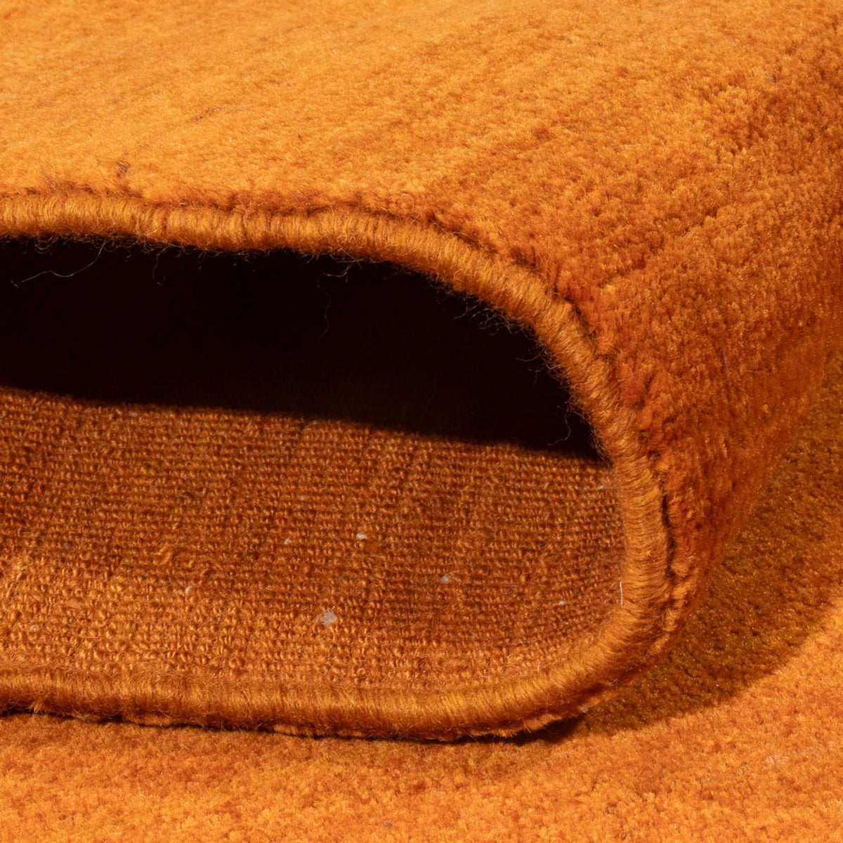 Tapis Gabbeh - Persan - 176 x 115 cm - orange