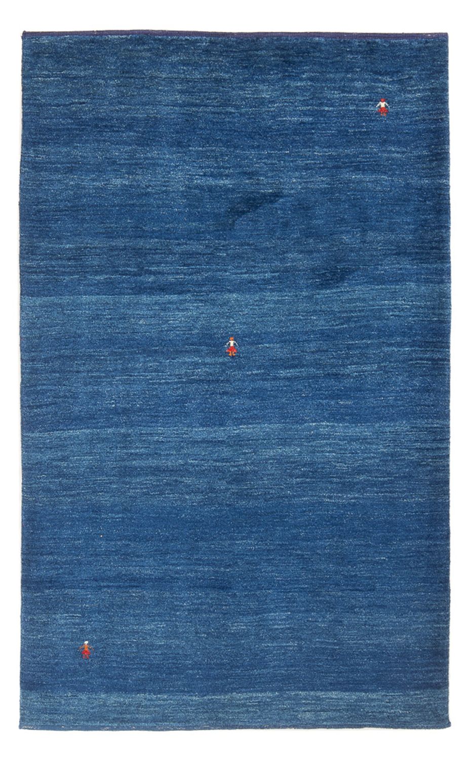 Tapis Gabbeh - Persan - 192 x 122 cm - bleu foncé
