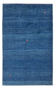 Tapis Gabbeh - Persan - 192 x 122 cm - bleu foncé