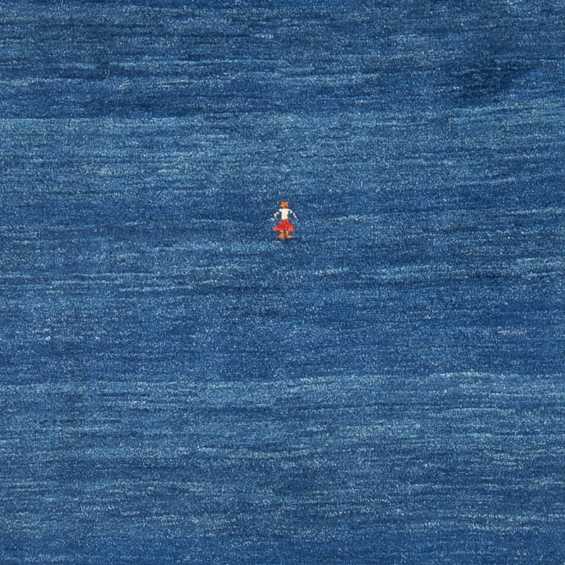 Tapis Gabbeh - Persan - 192 x 122 cm - bleu foncé