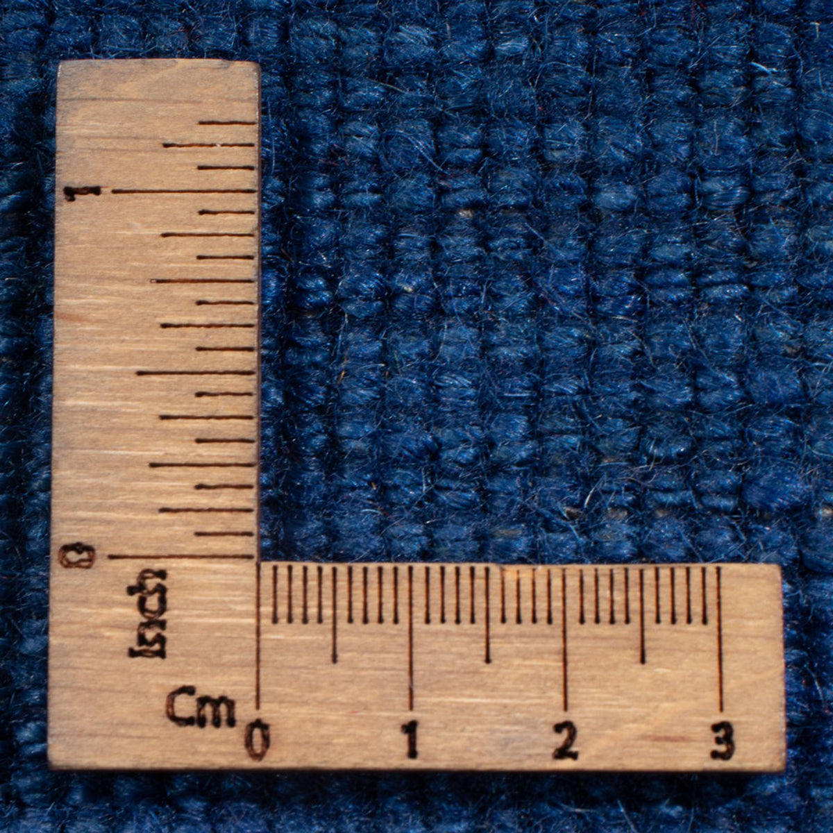 Tapis Gabbeh - Persan - 192 x 122 cm - bleu foncé