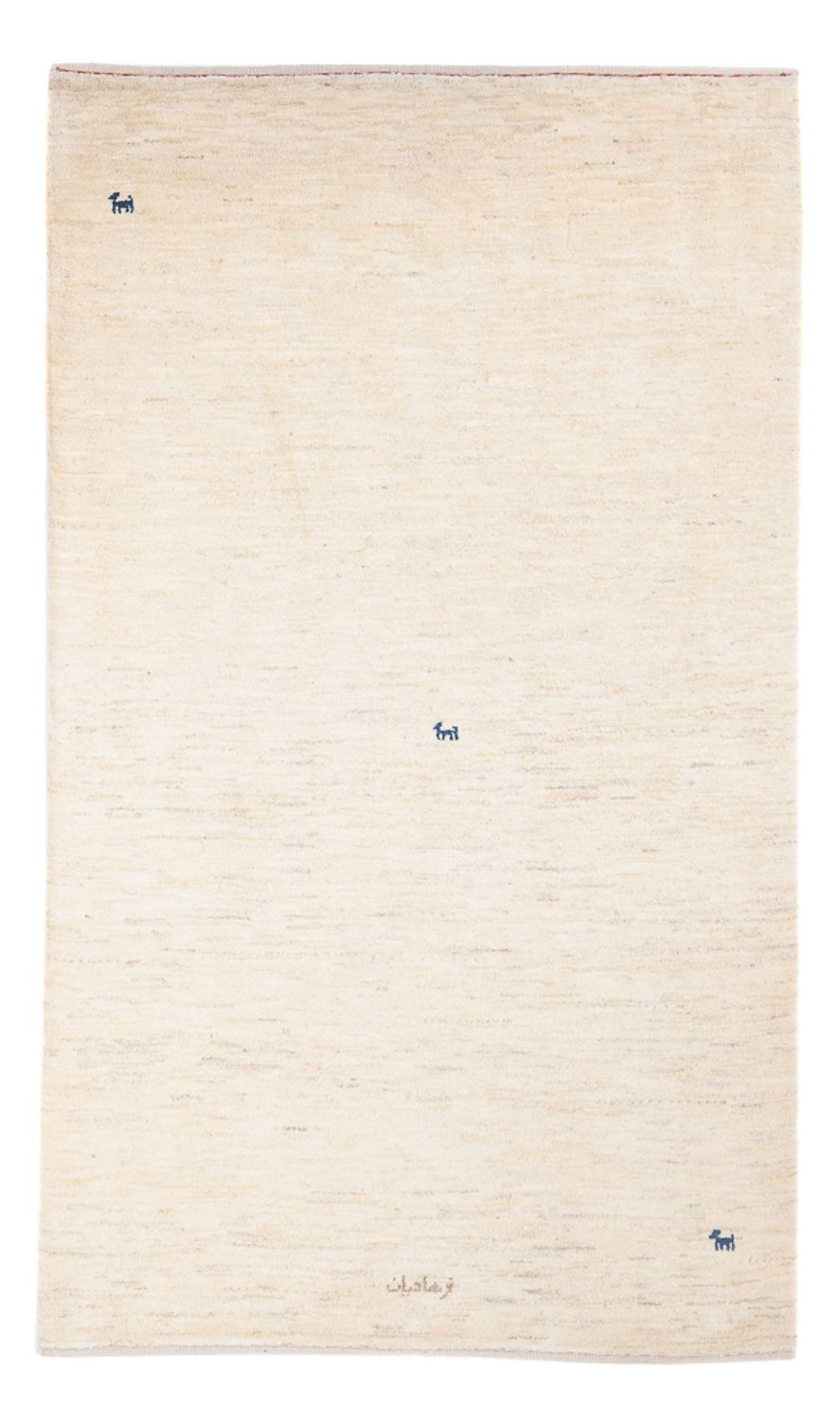 Tapis Gabbeh - Persan - 200 x 117 cm - beige