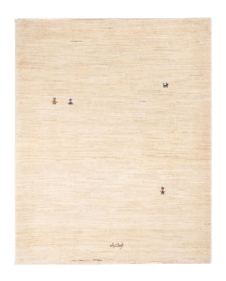 Tapis Gabbeh - Persan - 150 x 109 cm - beige clair