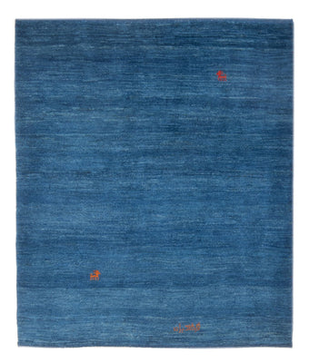 Tapis Gabbeh - Persan - 140 x 102 cm - bleu de mer