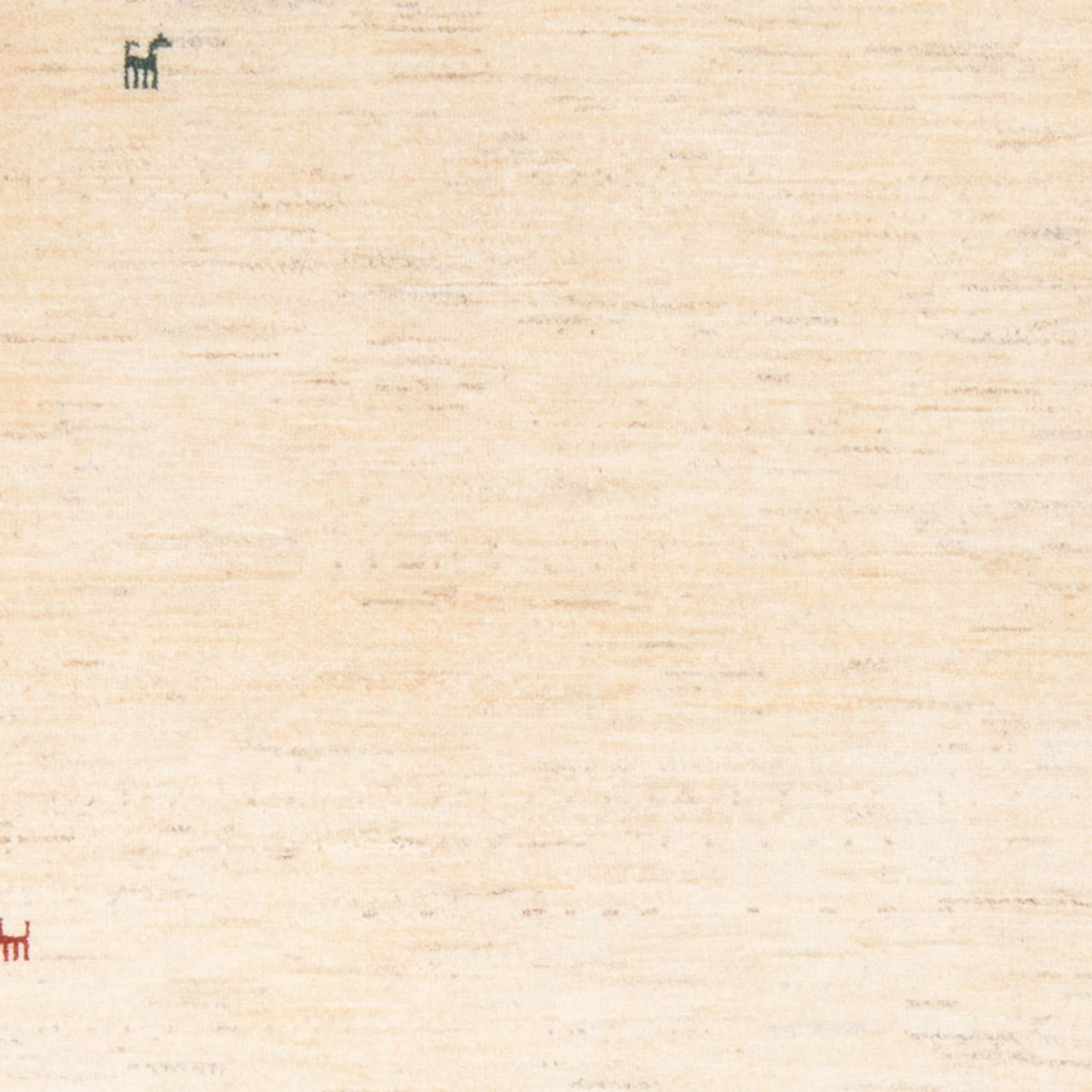 Tapis Gabbeh - Persan - 153 x 108 cm - beige clair