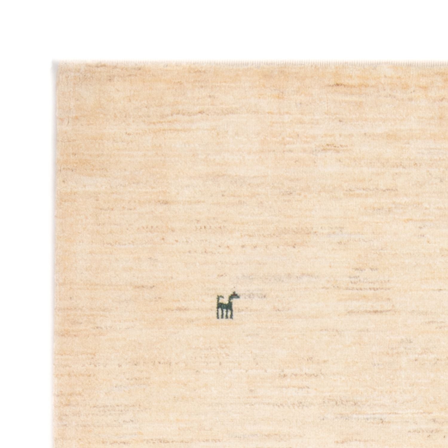 Tapis Gabbeh - Persan - 153 x 108 cm - beige clair