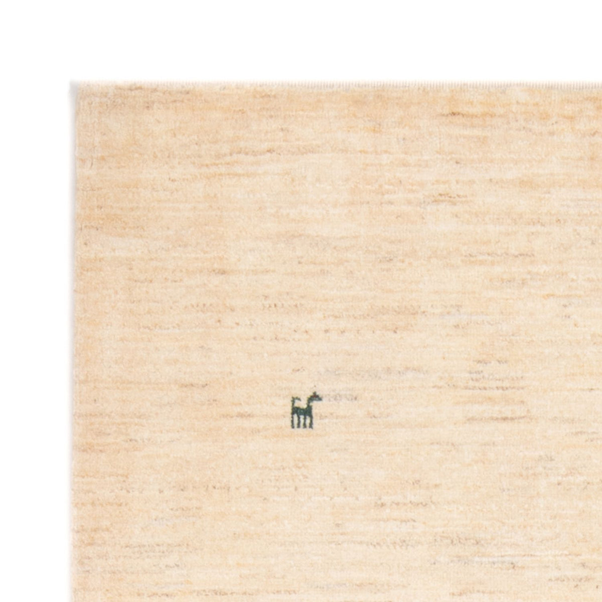 Tapis Gabbeh - Persan - 153 x 108 cm - beige clair