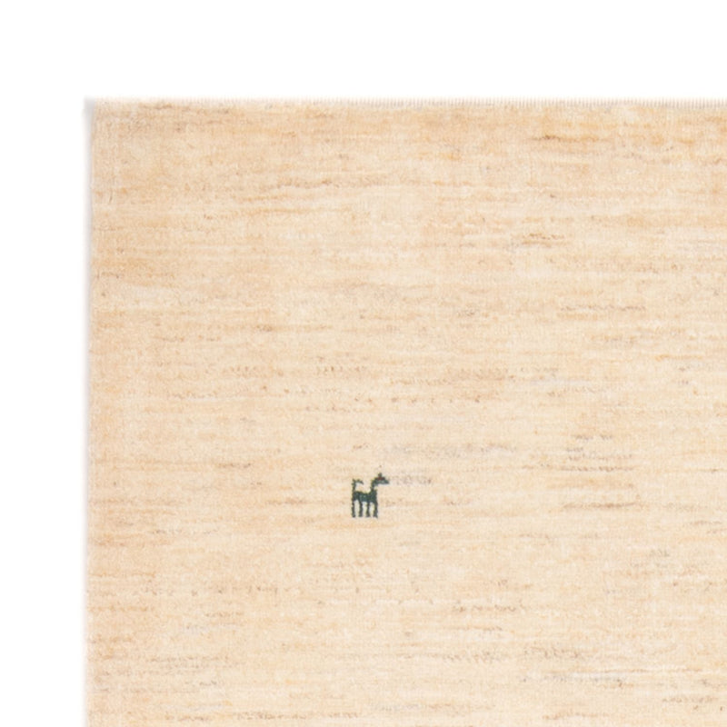 Tapis Gabbeh - Persan - 153 x 108 cm - beige clair