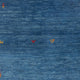 Tapis Gabbeh - Persan - 144 x 96 cm - bleu de mer