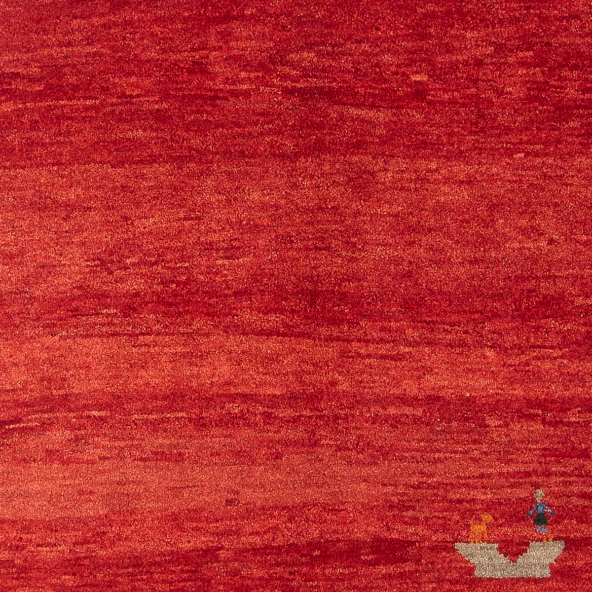 Tapis Gabbeh - Persan - 193 x 122 cm - multicolore