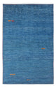 Tapis Gabbeh - Persan - 176 x 115 cm - bleu