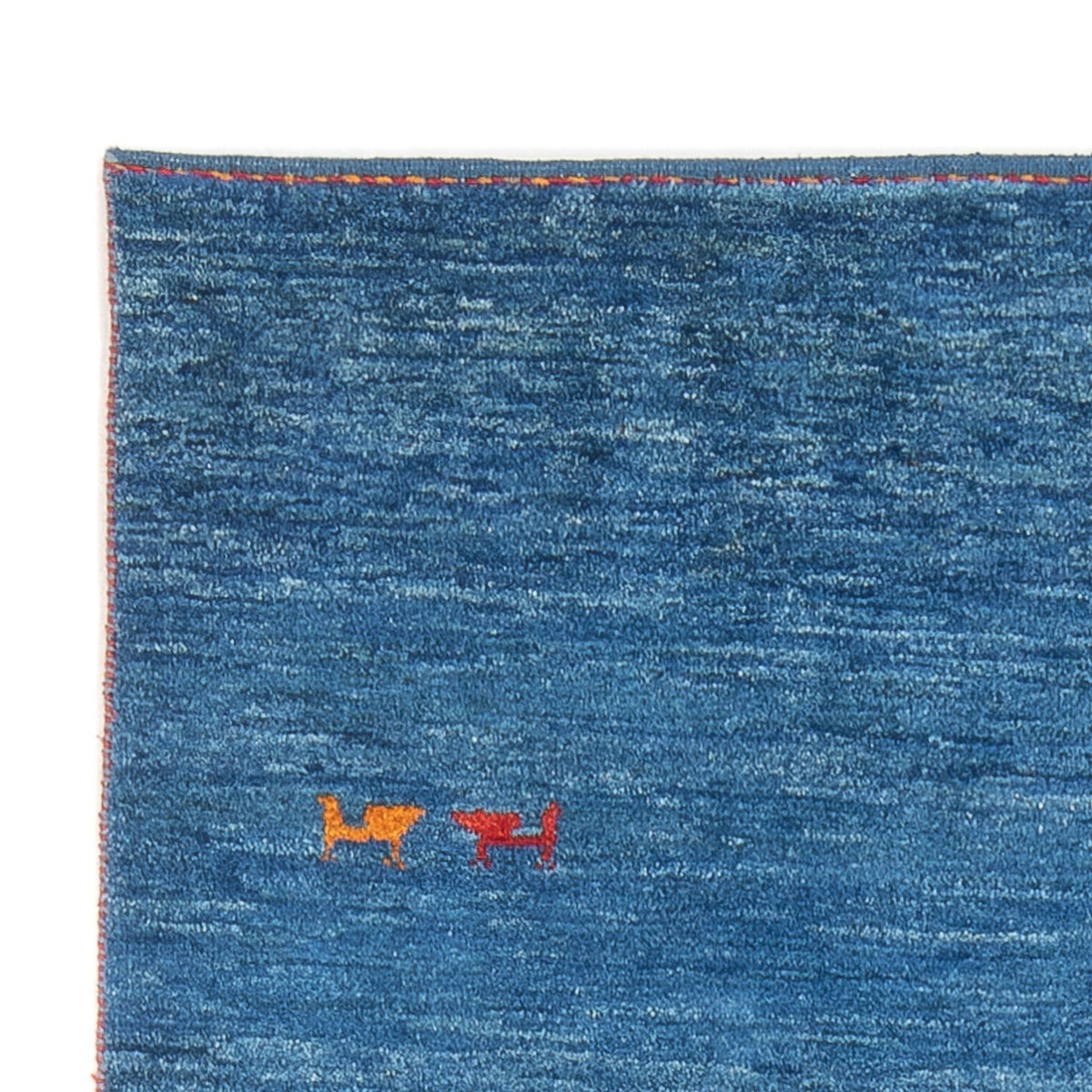 Tapis Gabbeh - Persan - 176 x 115 cm - bleu