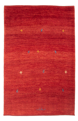 Tapis Gabbeh - Persan - 189 x 123 cm - rouge