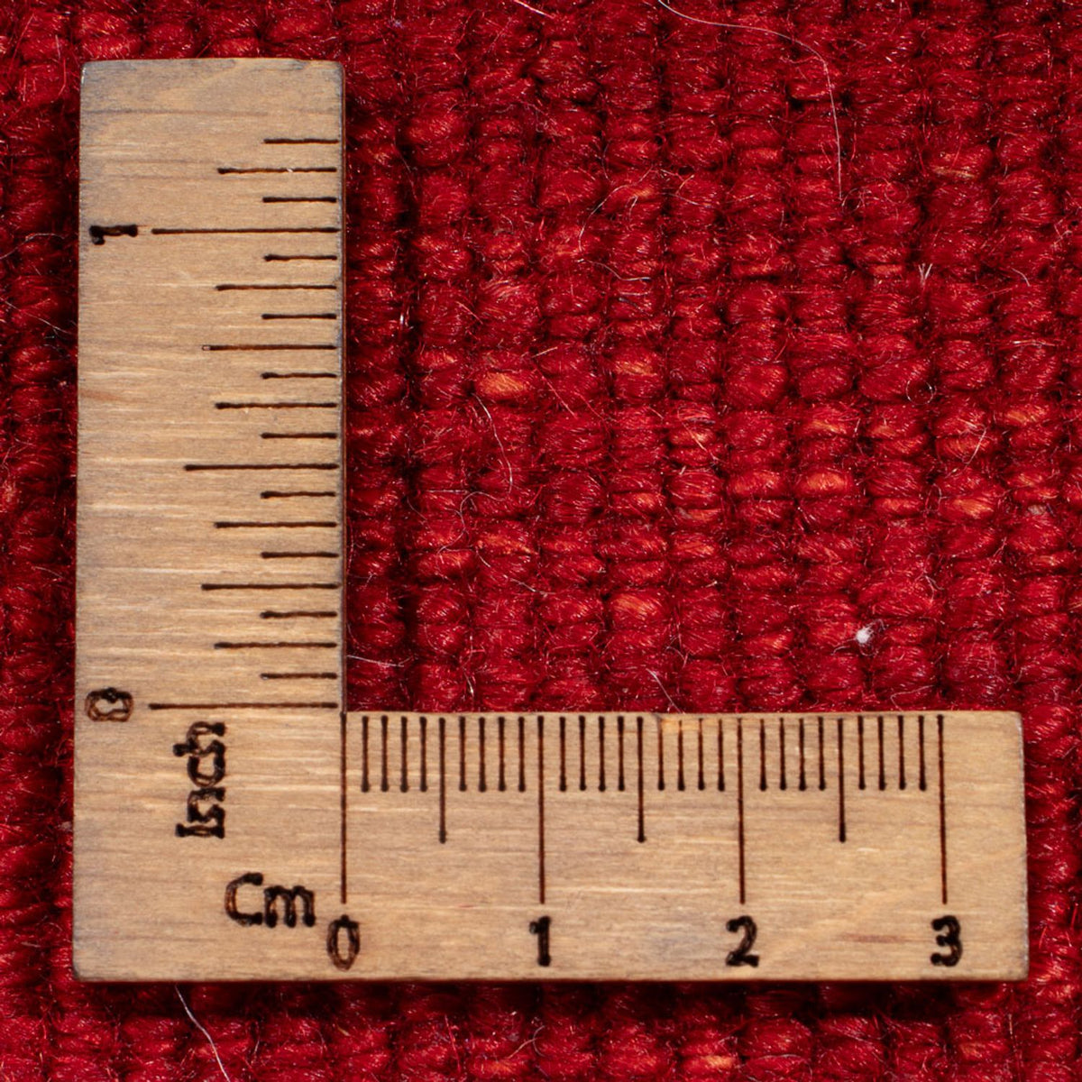 Tapis Gabbeh - Persan - 186 x 122 cm - rouge