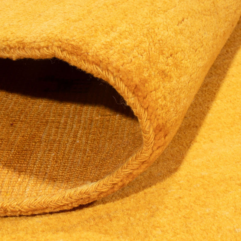 Tapis Gabbeh - Persan - 147 x 100 cm - or