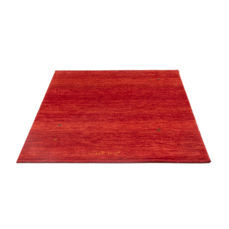 Tapis Gabbeh - Persan - 142 x 100 cm - rouge