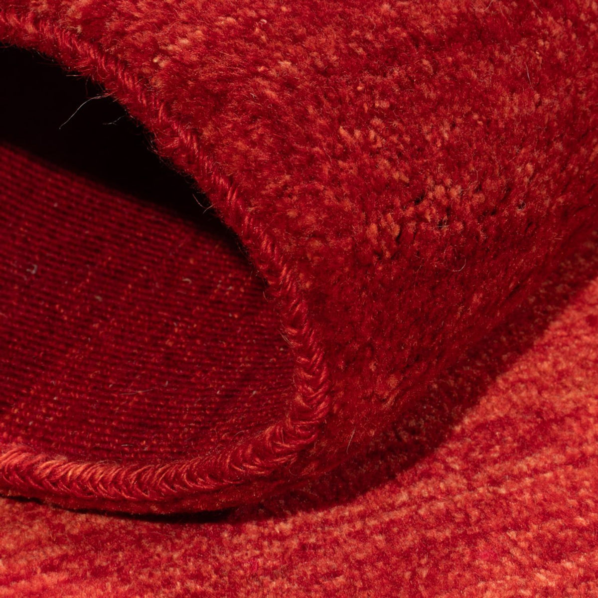 Tapis Gabbeh - Persan - 156 x 101 cm - rouge