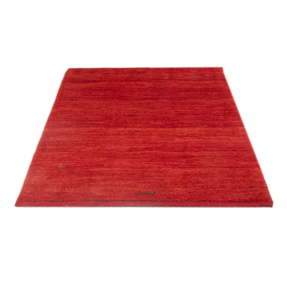 Tapis Gabbeh - Persan - 156 x 101 cm - rouge