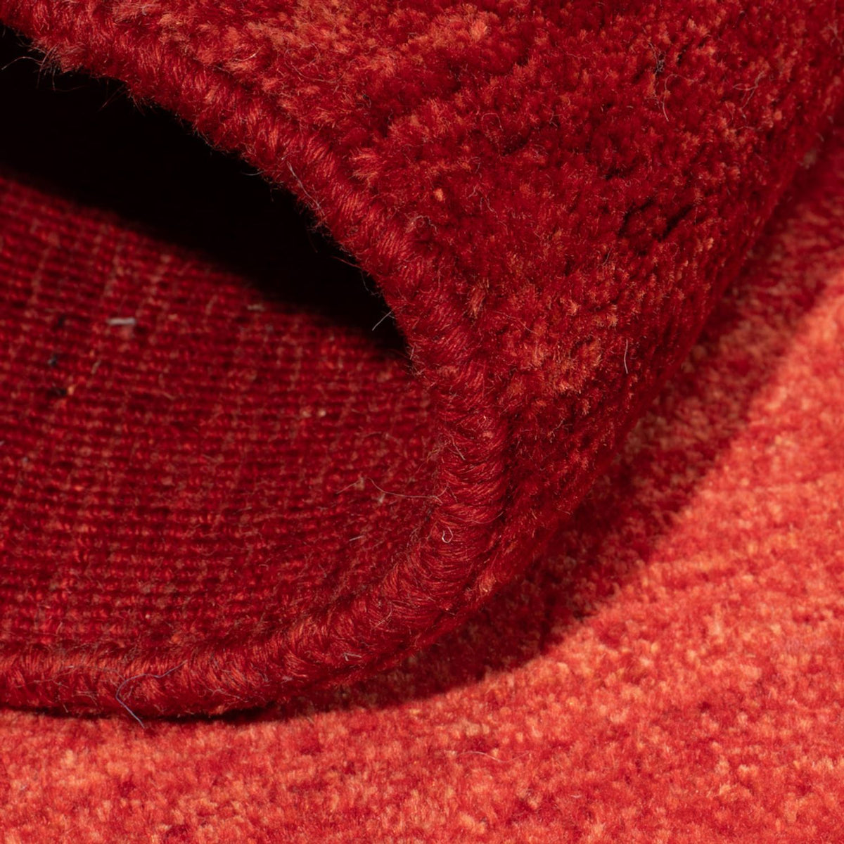 Tapis Gabbeh - Persan - 145 x 96 cm - rouge