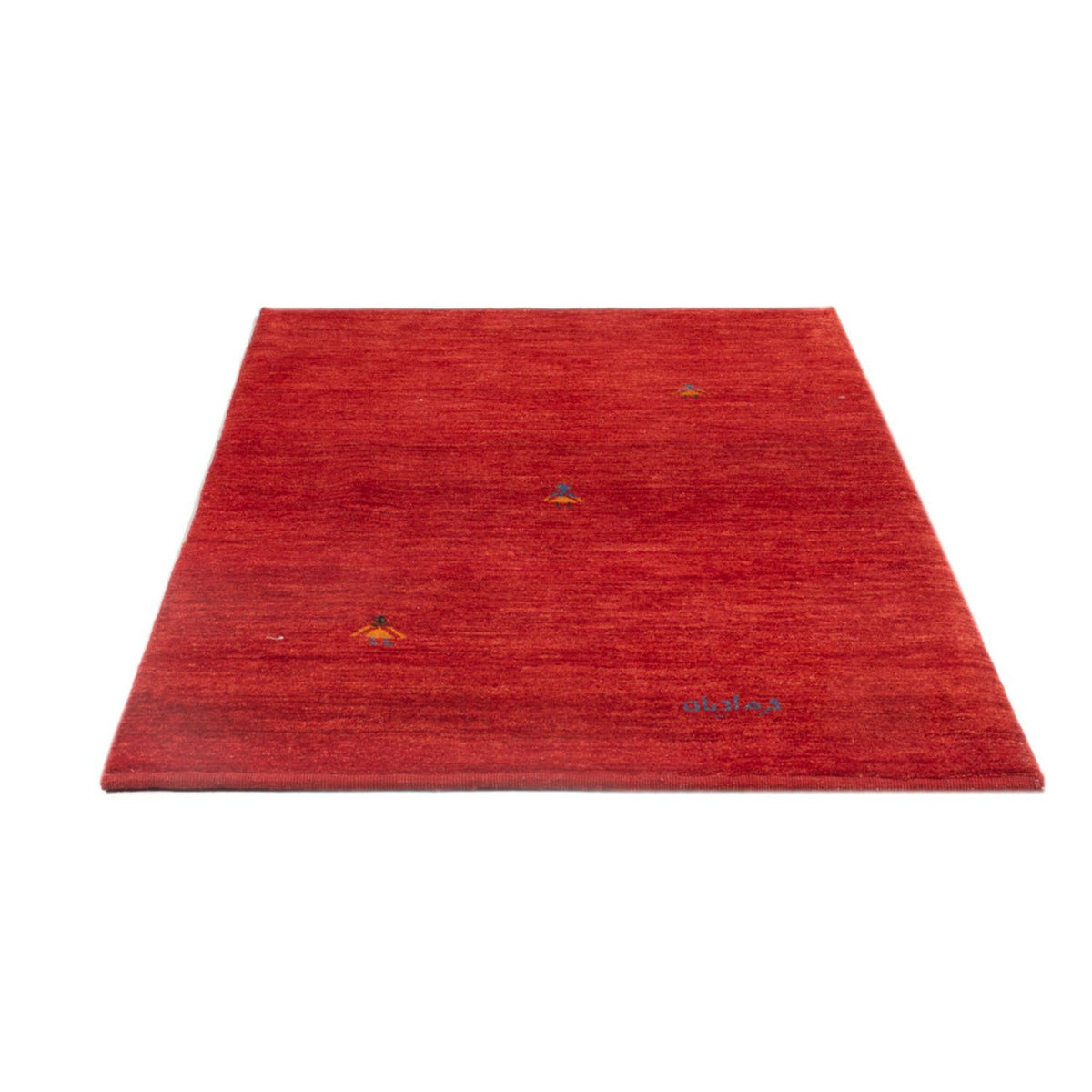 Tapis Gabbeh - Persan - 145 x 96 cm - rouge