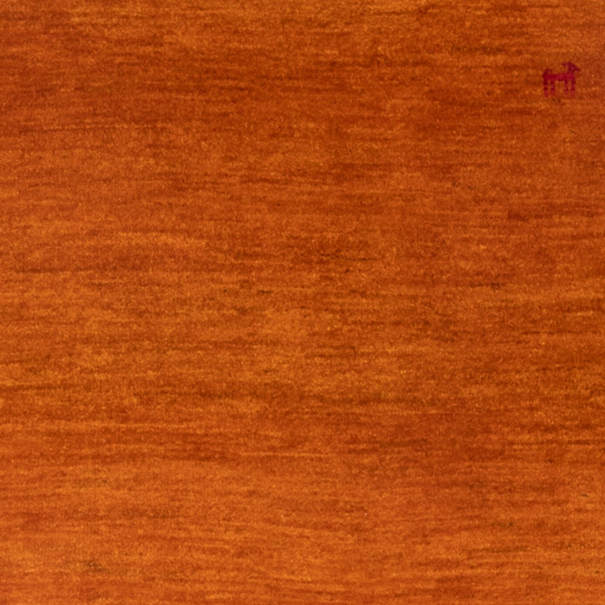 Tapis Gabbeh - Persan - 138 x 104 cm - terracotta