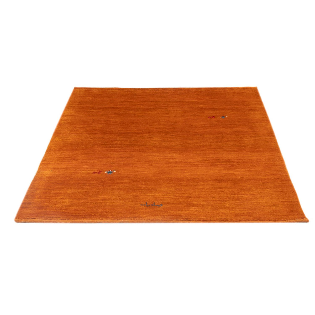 Tapis Gabbeh - Persan - 138 x 104 cm - terracotta
