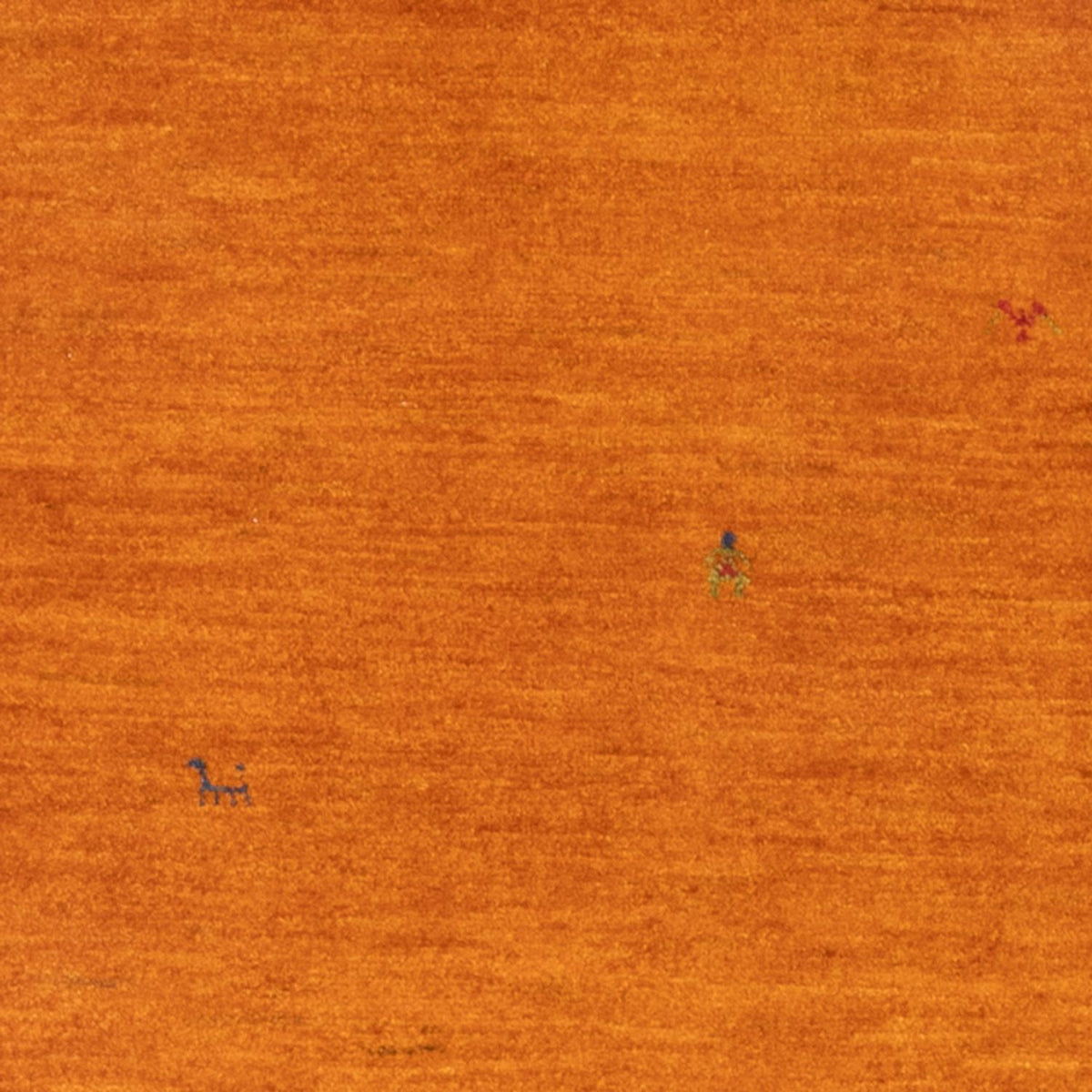 Tapis Gabbeh - Persan - 146 x 100 cm - terracotta