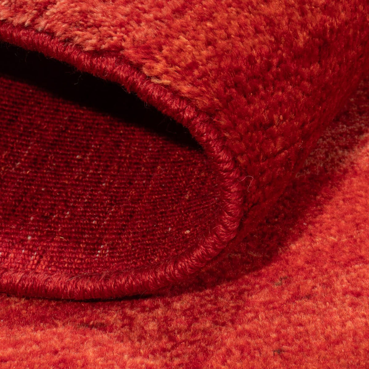 Tapis Gabbeh - Persan - 140 x 104 cm - rouge