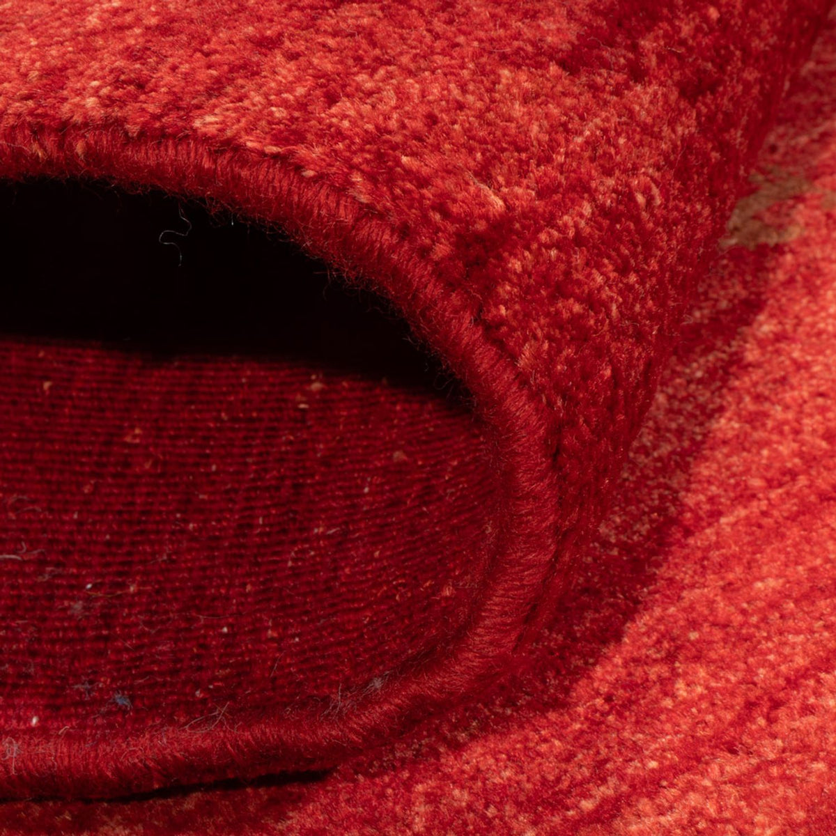 Tapis Gabbeh - Persan - 147 x 98 cm - rouge