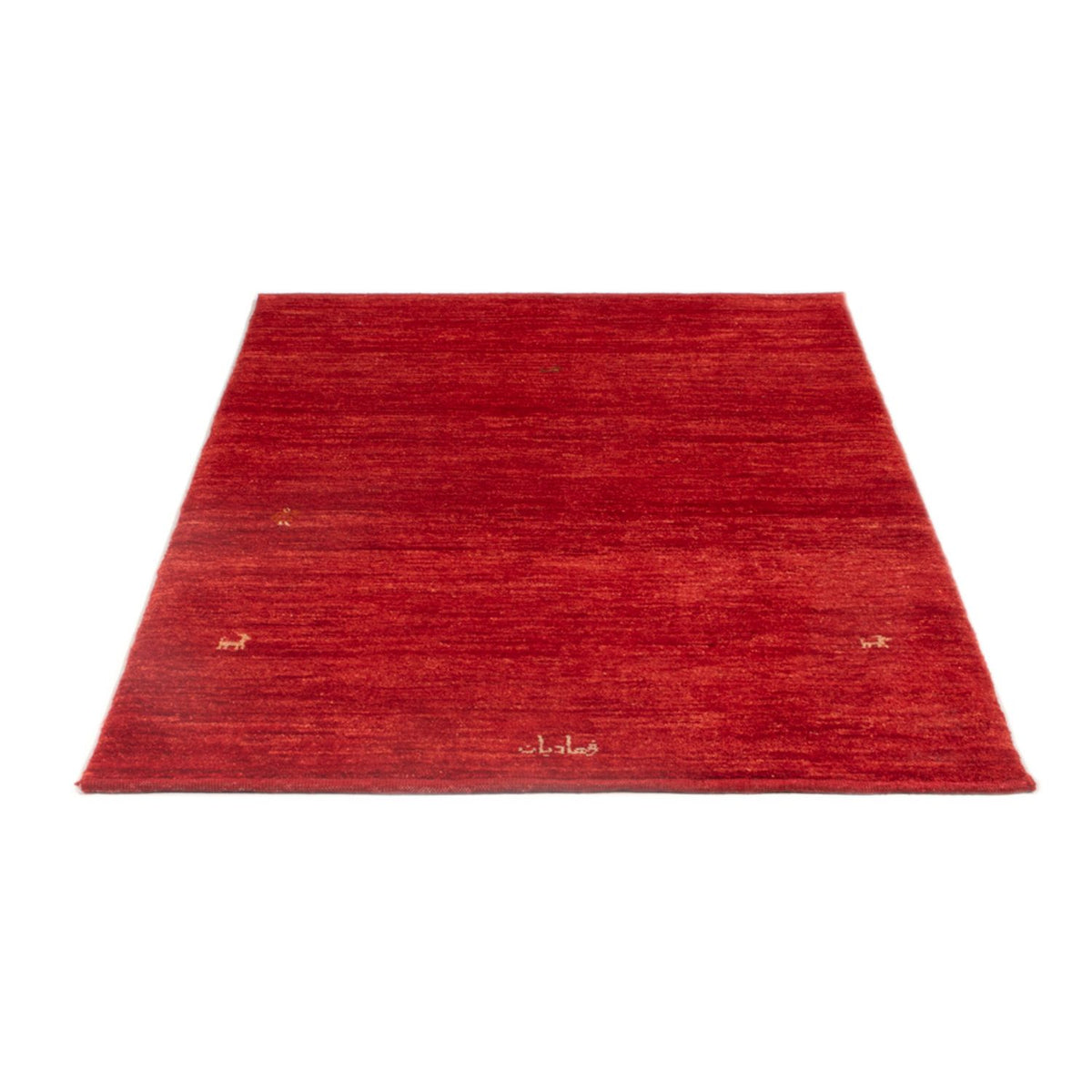 Tapis Gabbeh - Persan - 147 x 98 cm - rouge