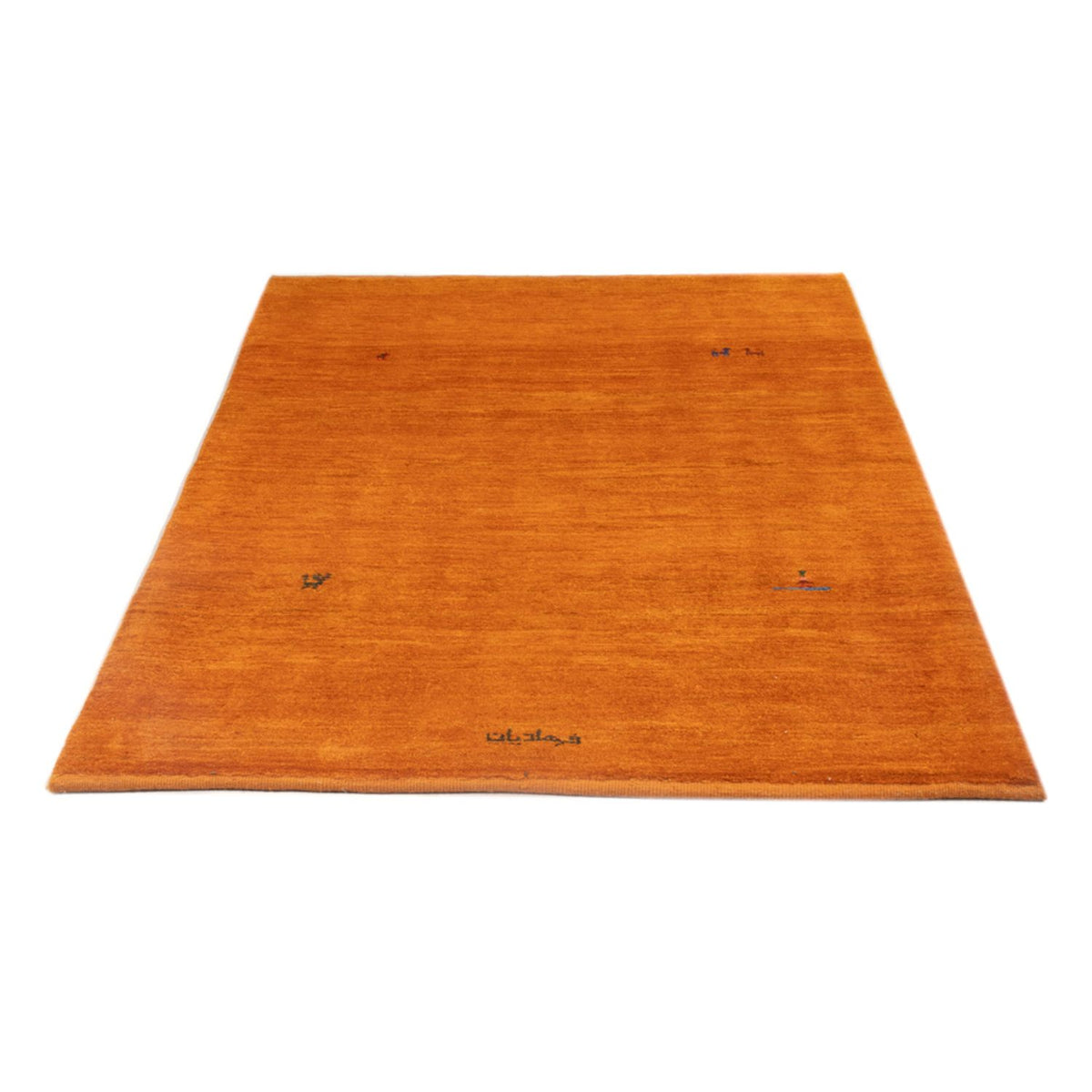 Tapis Gabbeh - Persan - 160 x 107 cm - terracotta
