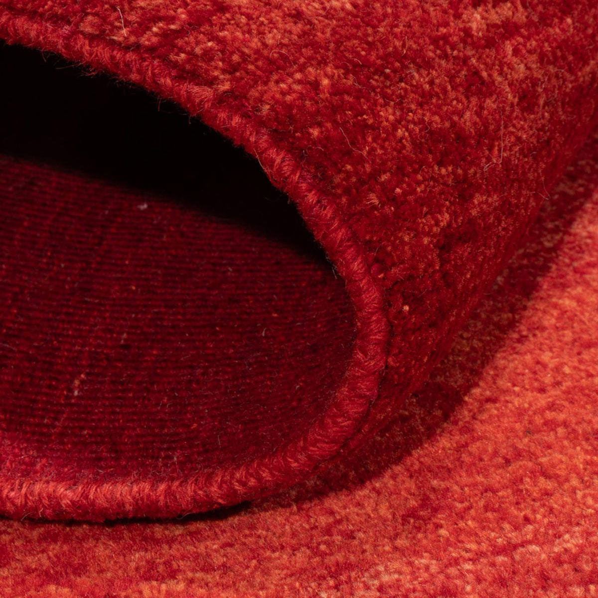 Tapis Gabbeh - Persan - 147 x 100 cm - rouge