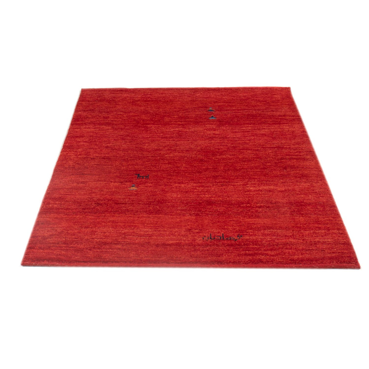 Tapis Gabbeh - Persan - 147 x 100 cm - rouge