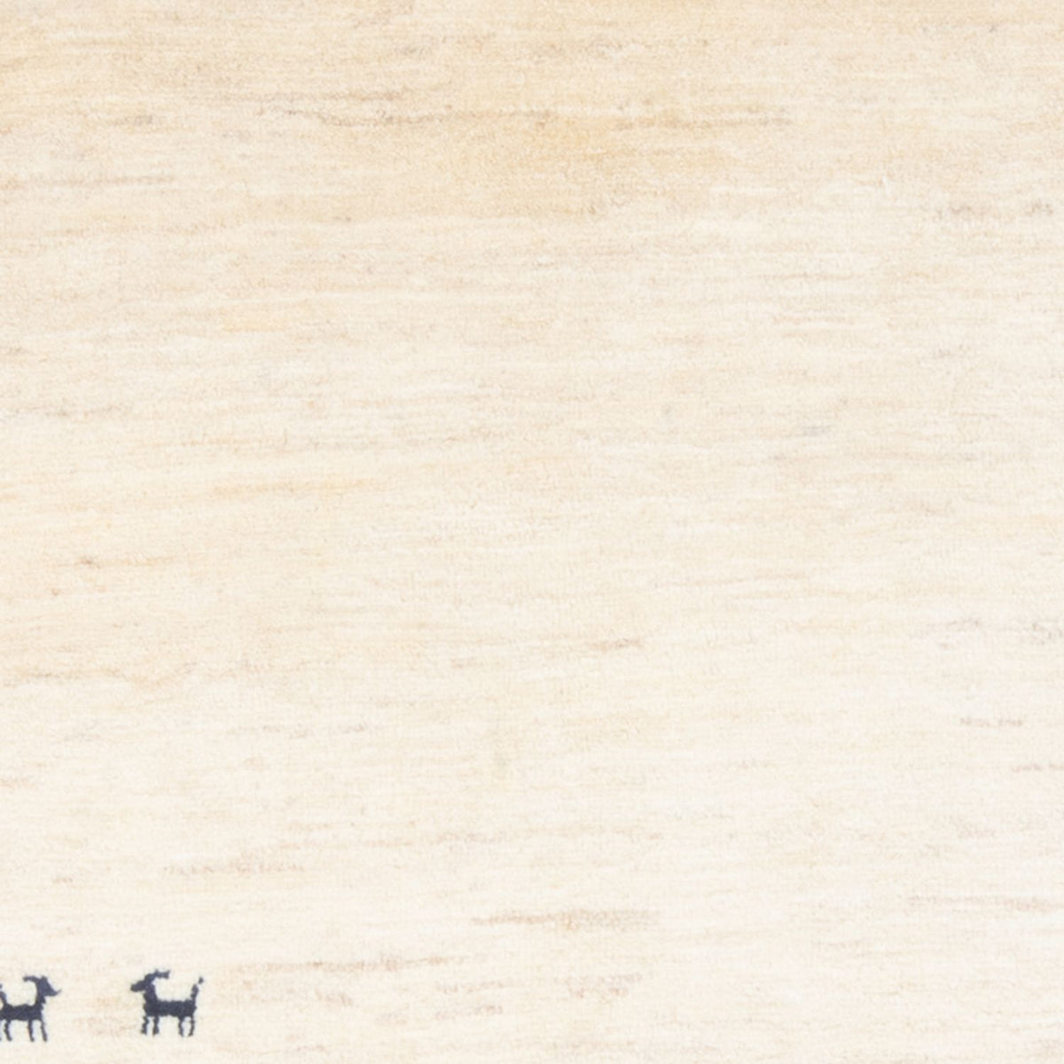 Tapis Gabbeh - Persan - 150 x 102 cm - blanc