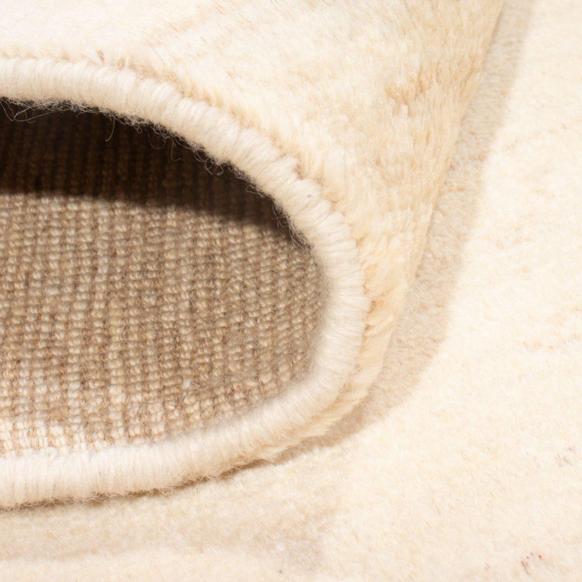 Tapis Gabbeh - Persan - 150 x 102 cm - blanc