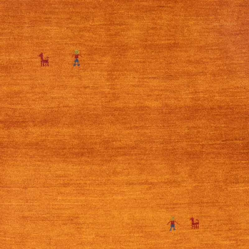 Tapis Gabbeh - Persan - 154 x 100 cm - terracotta