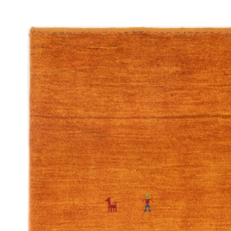 Tapis Gabbeh - Persan - 154 x 100 cm - terracotta