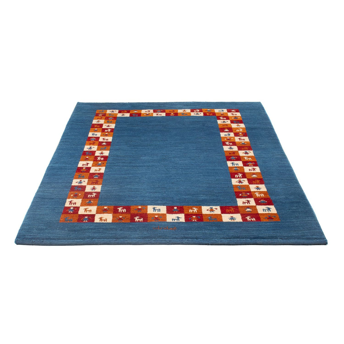 Tapis Gabbeh - Persan - 176 x 122 cm - multicolore